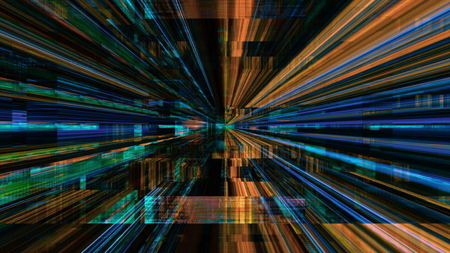 Future Tech 0148: Futuristic technology digital light abstraction (Loop).