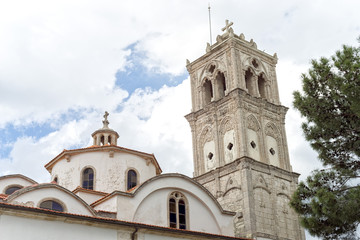 Fototapeta na wymiar Ancient Timios Stavros Church (1307). Pano Lefkara, Cyprus. 
