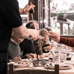 Picanha, traditional Brazilian barbecue.