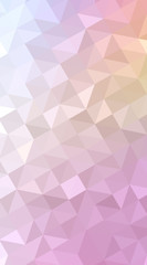 Obraz premium Multicolor pink, yellow polygonal design illustration, which con