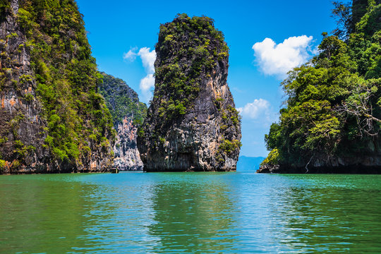 Koh Panak island in Phang Nga bay. Tailand.