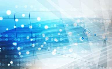 abstract technology background Business & development direction