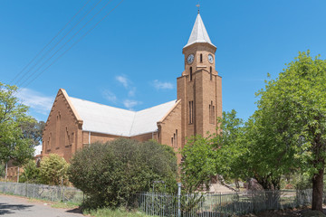 Fototapeta na wymiar Reformed Church in Steynsburg