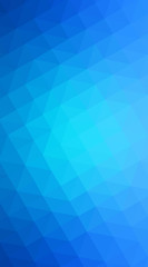 Blue polygonal design illustration, which consist of triangles a