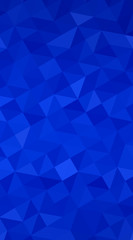 Blue polygonal design illustration, which consist of triangles a