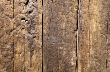 Old wooden blocks