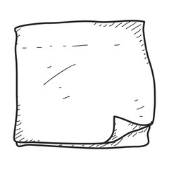 Simple doodle of a note