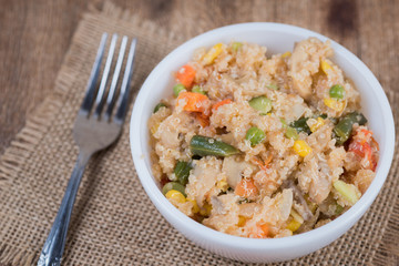 Quinoa with vegetables