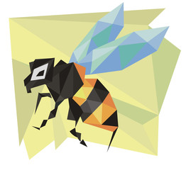 Bee poligonal