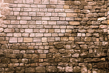 Old stone wall texture background