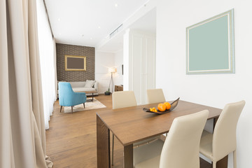 Interior of a hotel apartment