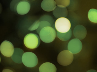 Obraz premium Green Bokeh Texture
