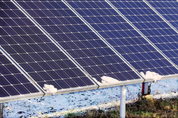 Solar Power Station on the Meadow 