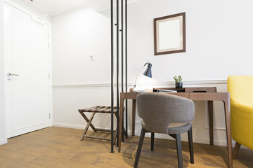 Interior of a modern hotel apatment