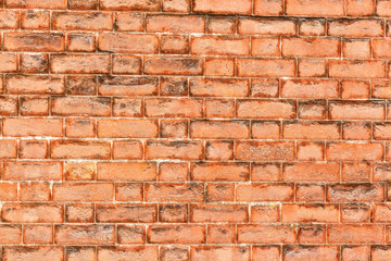 Brick wall. Red  texture. Can be used as background