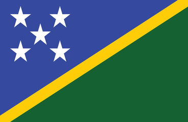 Solomon Islands flag.
