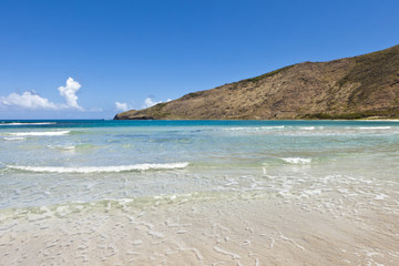 beach on st kitts