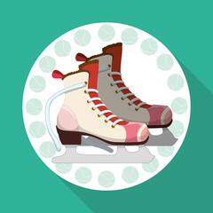 Skating icon design