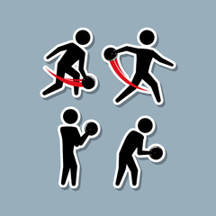 Sport icon design