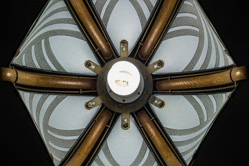 Chandelier in the dark