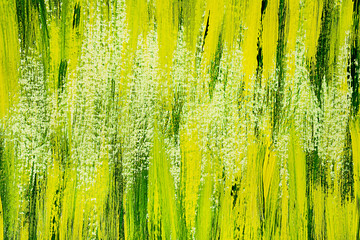 Acrylic background  yellow and green 