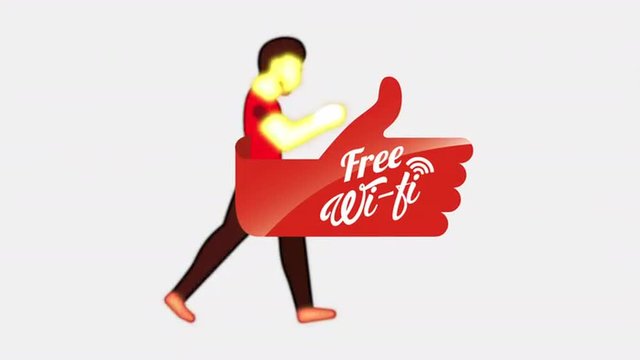 wifi icon design, Video Animation