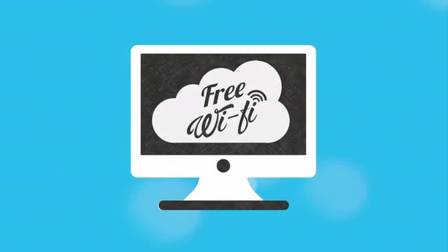 wifi icon design, Video Animation 