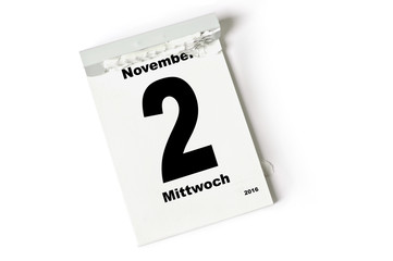 2. November 2016