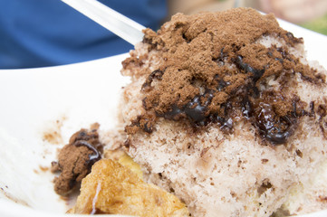 icecream desert icing chocolate