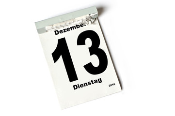 13. Dezember 2016