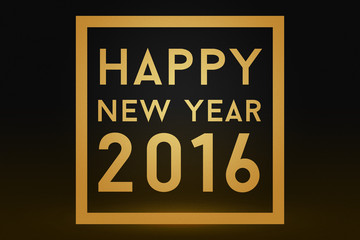 New Year 2016 Elegant Backdrop