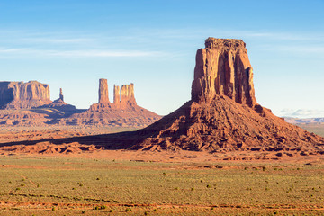 Monument Valley, desert canyon in USA