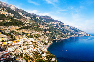 Positano Italy Coastline