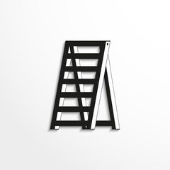 Ladder. Vector icon.