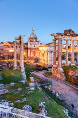 Naklejka premium Forum Romanum w Rzymie