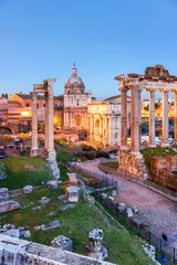 Fototapete Rome Roman Forum in Rome