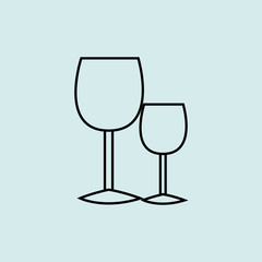 wine icon design 