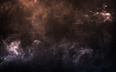 Obraz premium Starfield in deep space many light years far from the Earth. Elements of this image furnished by NASA