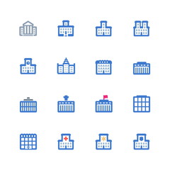 Buildings icons
