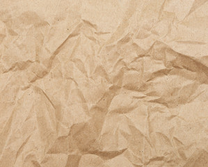 brown wrinkled paper