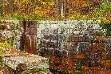 Fototapeta premium Old canal lock