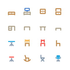 Furniture icons