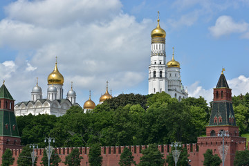 Fototapeta na wymiar The Moscow Kremlin.