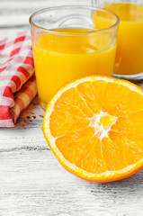 fresh orange juice