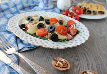 Healthy eating - vegetable salad