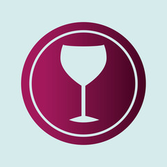 wine icon design 