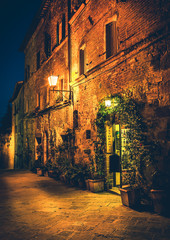 Tuscan restaurant in Pienza - 105137839