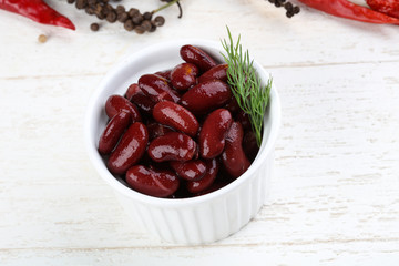 Canned kidney bean