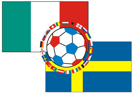 Fußball in Frankreich 2016 - Gruppe E
ITALIEN - SCHWEDEN