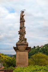 Statue on the old bridge